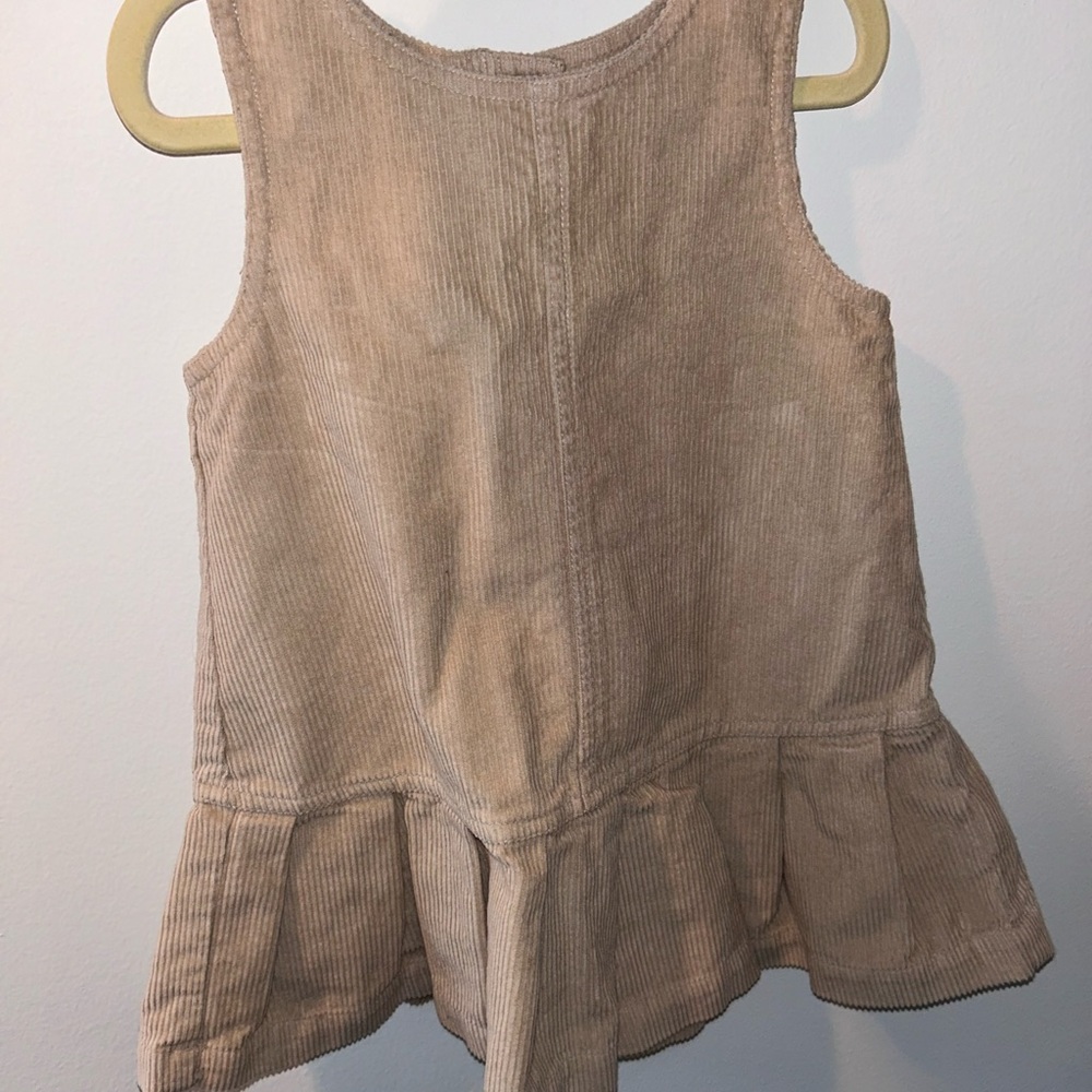Baby GAP Corduroy Beige Dress size 3